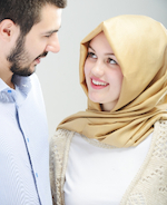 muslim man and woman