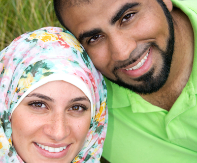 Muslim couple